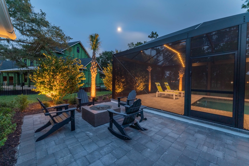 patio entertainment area lighting jacksonville fl
